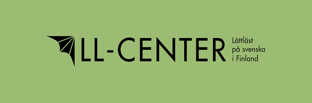 LL-Centers logo - lättläst på svenska i Finland.